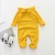 Import Wholesale infant toddlers clothing ruffled collar knitted baby romper from China