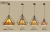 Wholesale Modern Hanging lamp New design led pendant light colorful Metal Iron Luxury Chandelier light