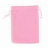 Wholesale organza evening velvet gift bags with logo printing