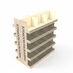 Wholesale PDQ Advertising Cardboard Counter Display Stand