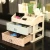 Import Wholesale plastic dormitory desktop sundries storage shelf makeup organizer case cosmetic storage box from China