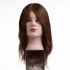 Wholesale Salon Equipments Silky Straight Long Human Hair Mannequin Barber Training Head