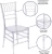 Import Wholesale Stackable Clear Resin Acrylic Chavari Chairs Hotel Chivari Chairs Plastic Events Wedding Transparent Chiavari Chair from China