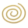 Wholesale Stainless Steel Chain Jewerly 18k Gold Chain Cuban Link Chain Necklace