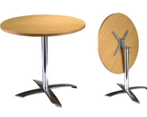 Wholesale used round wood bar table