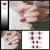 Import Wholesales 24pcs Solid Colors Matte Acrylic Stiletto Fake Nails Full Cover False Nails Tips from China