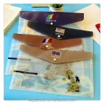 wholesales custom PVC file folder with fastener/plastic document folder