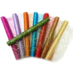 Whosale floristic packaging organza material