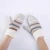 Import Winter New Trend Women&#x27;s Stripe Mixed Color Knitted Mittens Warm Ski Gloves with Fleece lining from China