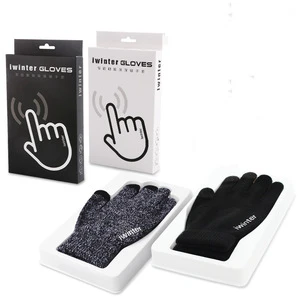 Winter Touch Screen Gloves High Quality Knitted Mittens Winter Running Gloves for Women and Men