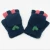 Import Winter wool felt knitted half finger gloves factory wholesale sales from China