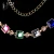 Import Women Belly Dance Accessories Multi Color Rhinestone Waist Belt for Dance Jewelry Body Chain from China