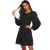Import Womens Summer Casual O neck Fit Apparel Clothes Women dress solid color long sleeves from China