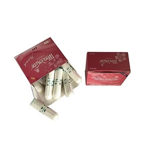 Wondercare 10pcs Regular Size  disposable Eco Friendly Digital  organic tampons  for hygiene use