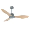 wood blade modern Ceiling Fan no light