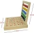 Import Wooden Abacus Children Kids Counting Number Maths Learning Toy with wooden letter cube from China