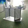 Wooden air conditioner cover durable with aluminum structure
