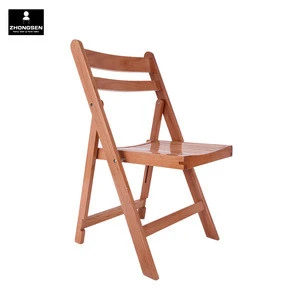 wooden banquet slatted folding chair for sale