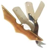 Wooden Handle Barber Razor Folding Knife Shaving Razor High Quality