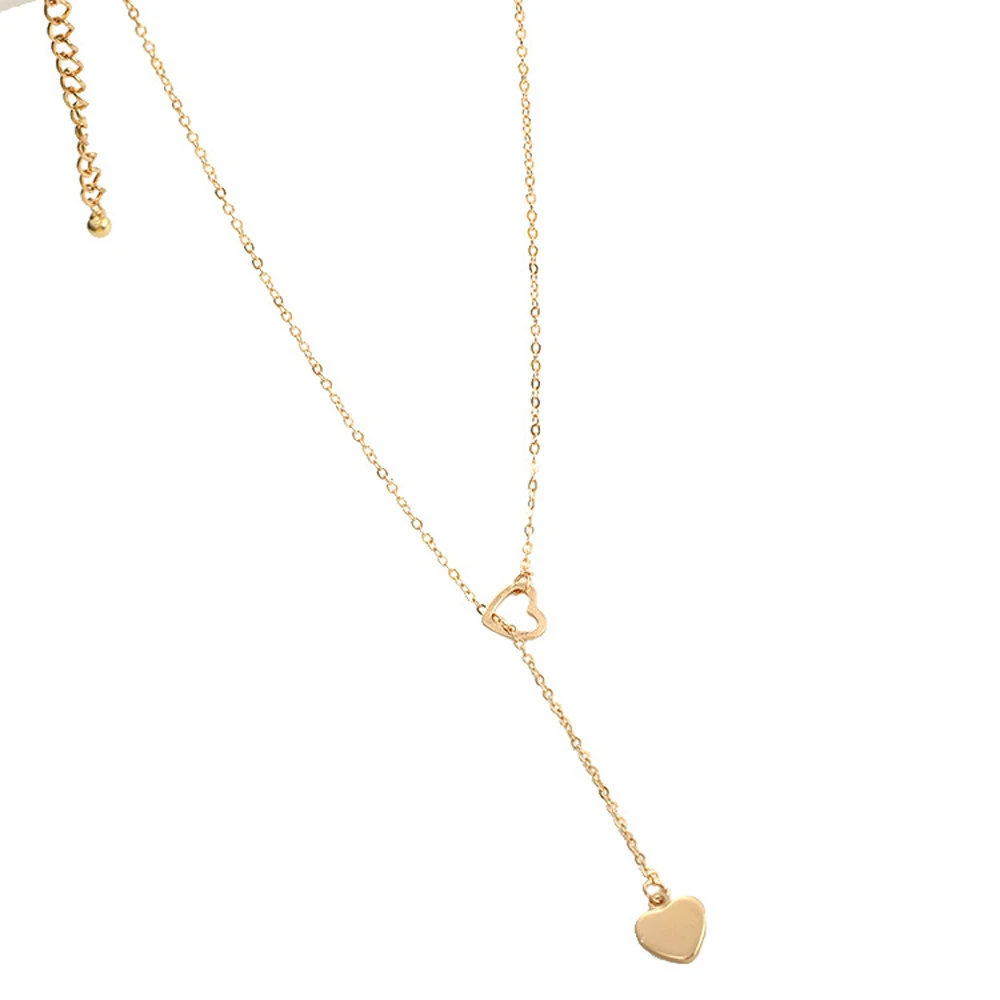 XUNBEI 2020 New fashion gift trendy tiny chain necklace heart choker