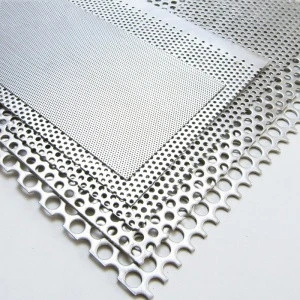 YESON perforated punching round hole mesh circle balcony perforated metal mesh