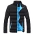 Import young mens  winter  thicker pure color stand collar leisure plus cotton down jacket from China