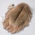 Import YR279A New Wholesale Fur Collar Raccoon Fur Shawl With Rabbit real fur shawl women from China