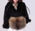 Import YR785A Fashion Winter natual real raccoon fur hand muff from China