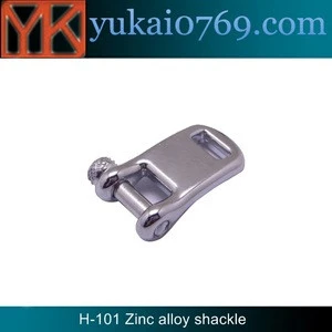 Yukai adjustable bow shackle for bracelet/rigging hardware compass shackle