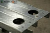 Z275 galvanized cold formed steel c channel