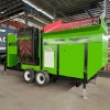 Zhengzhou Sinolion heavy duty rotary steel trommel compost sieve drum screen machine