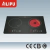 Zhongshan AILIPU 2 Burner Electric stove hob,high quality Induction cooker Infrared cooker