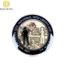 Zhongshan Manufacture Custom Blank Metal Antique Challenge Coin For Souvenir