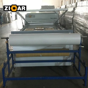 ZICAR heat press paper cutting paper pvc panel making machine with lamination  laminating machine TM2480B
