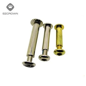 Zinc Plated Carbon Steel Male and Female Screw Connecting Bolt And Nut Fasteners