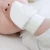 0-6mouth soft newborn gloves white baby 100% cotton no scratch mittens