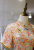 Import Multicolored Silk Cotton Handmade Beaded Jewelry Slanted Lapel Qipao Dress from China