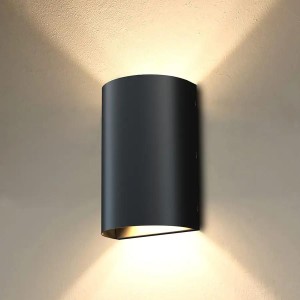 Outdoor waterproof wall sconce die-cast aluminum lamp up and down light modern led wall light