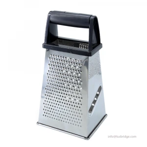 Kitchen Accessories Spring Chef Professional Box Grater Stainless Steel with 4 Sides