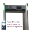 Thermal Detector Gate. Walk Through Metal Detector With Face Recognition & Thermometry
