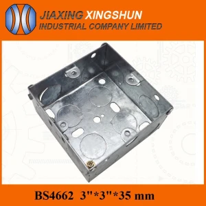 Factory price 3x3 galvanized steel wall mounted junction box/gi box