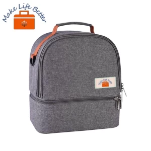 Eco-friendly Cooler Bag Best Lunch Tote With Heavy Duty Zipper Lunch Cooler Bag