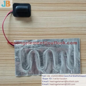 Electric flexible aluminum foil heater heating plate