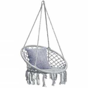 Outdoor /Indoor Hanging Patio Swing Chair for Kids and Adults
