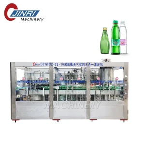 Glass Bottle Carbonated Drink Filling Machine