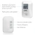 Import Wireless Doorbell Kit, TRANHUIT Door Bell Operating at Over 500-820Feet, Waterproof Door Chime Kit with Two Plug-in Receivers, , 36 Melodies, Easy Setup for Home and Office from China