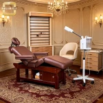 Wholesale Commercial Wood Frame Massage Bed Wear-resistant PU Cushion Storage Compartment Adjustable Salon Furniture Fo