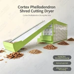 Cortex Phellodendron Shred Cutting Dryer Cortex Phellodendron Drying Machine Herbal Bark Shredded Drying Equipment