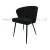 Import Dining Furniture High Quality Customized Color Modern Simple Design Plastic Backrest Iron Legs Coffee Shop Dining Chair from China
