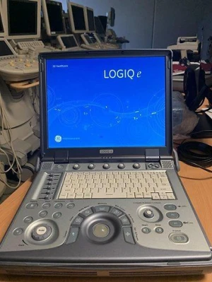 GE Logiq e portable ultrasound machine